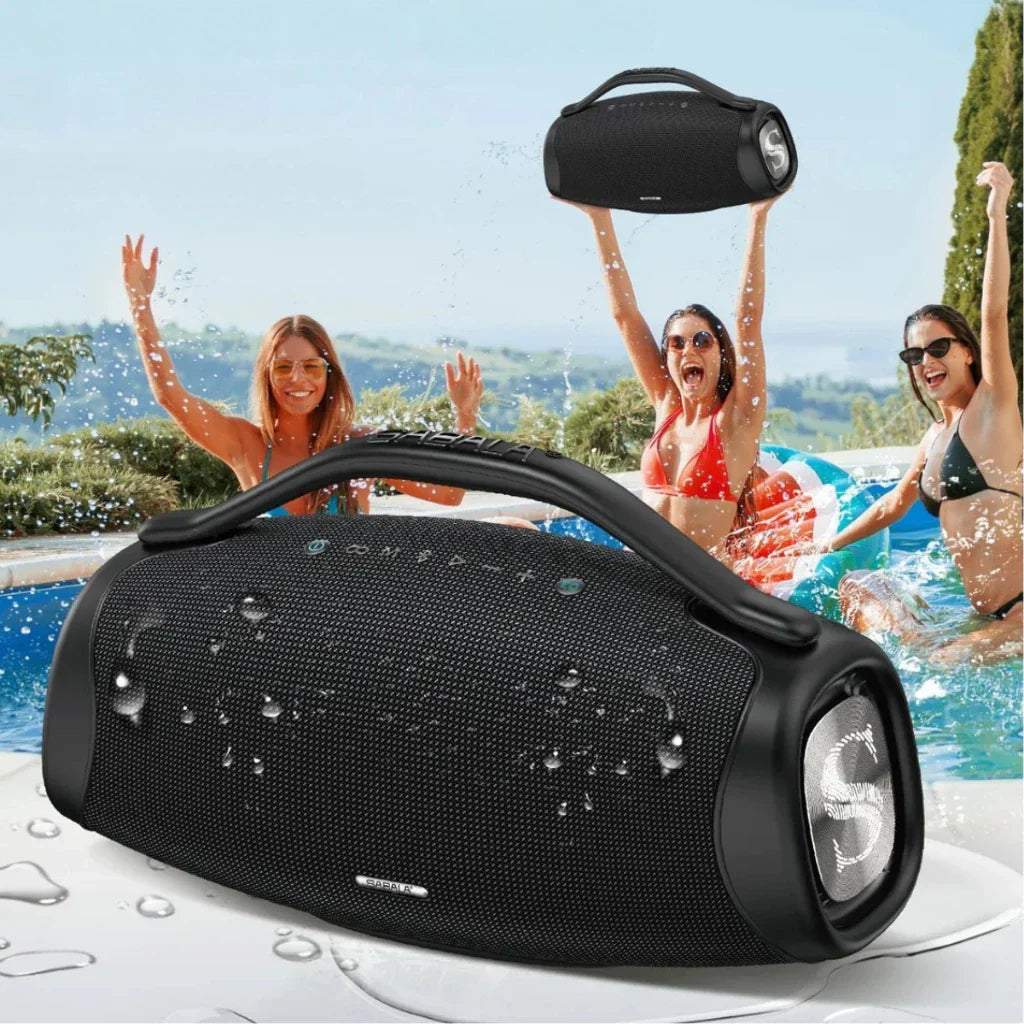 đ„ QUEIMA DE ESTOQUE!! đ„ Caixa de Som Sabala Boombox DR-909 Bluetooth 200w 39000mah Tws Ipx6.